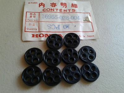้HONDA C110 CA175 CB100 CB125S CB175 K3 -K7 CL175 CB200 JUNTA PETCOCK jp 10 piezas Foto 1 de 3