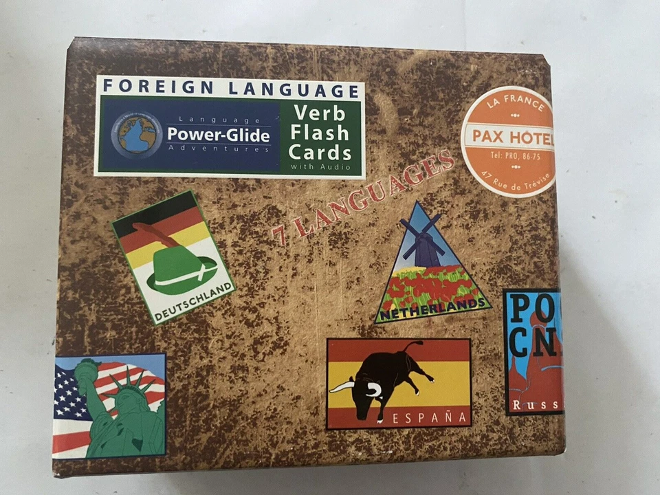 Power Glide Foreign Language Verbs Plus 2 Audio Cd - Image 1 of 2