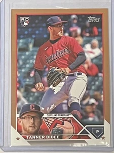 2023 Topps Update Tanner Bibee RC /2023 Cleveland Guardians - Picture 1 of 6