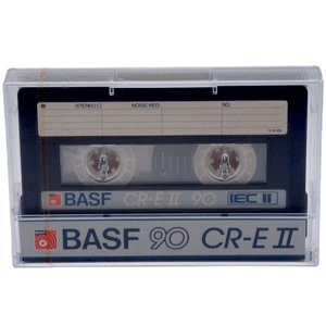 ⭐️⭐️⭐️BASF CR-E II 90 CHROME TYPE 2 BLANK AUDIO CASSETTE TAPE (1985) NEU VERSIEGELT - Bild 1 von 7
