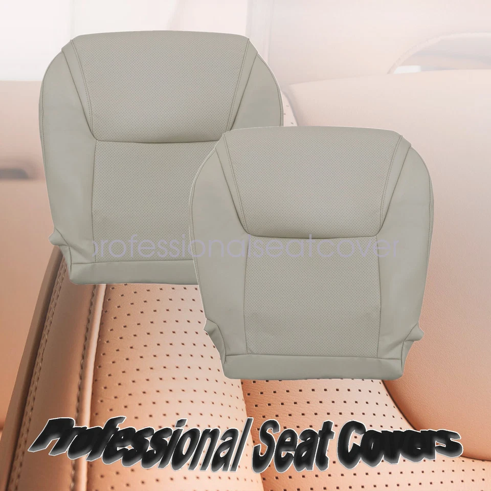 Both Side Bottom Perforated Leather Seat Cover For 2008 2009-2015 Lexus Lx570 - Image 1 of 4