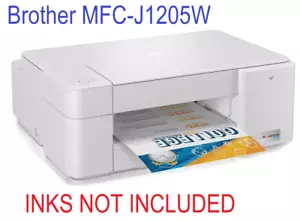Brother MFC-J1205W INKvestment Tank Wireless Multi-Function Color Inkjet Printer - Picture 1 of 9