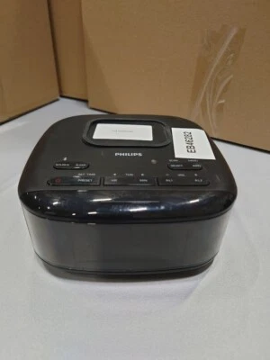 Philips TAR7705/10 Portable Radio Analog & Digital Clock Not Working For Parts - Image 1 of 4