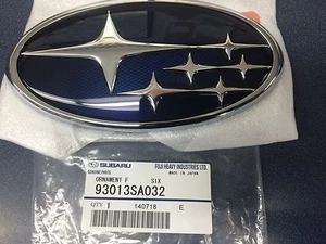 Subaru Genuine Impreza Legacy Forester Front Star Grille Emblem Badge OEM NEW - Picture 1 of 2