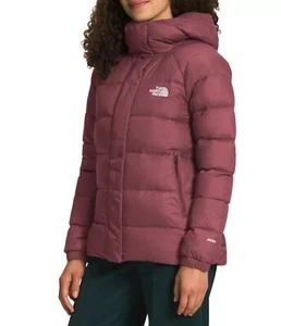 NUEVO CON ETIQUETAS ~ THE NORTH FACE Chaqueta tampón con capucha de plumón Jengibre silvestre Talla L ~ $280 - Imagen 1 de 18