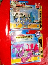 Transformers Cyberverse Decepticon ~ Shockwave & Prowl ~ New! (Lot 2)