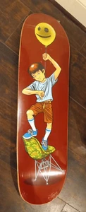 Neu StrangeLove Ballon Junge kastanienbraun 8,5" Skateboarddeck Sean Cliver rot versiegelt - Bild 1 von 4