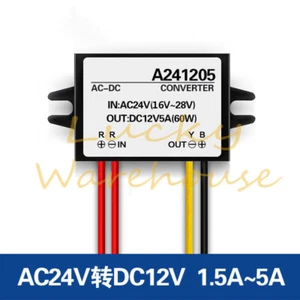 LED Driver Power Supply Converter Regulator Electronic Transfer AC-DC 24V to 12V - Picture 1 of 3