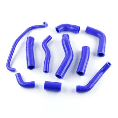 For YAMAHA YZF 600 R6 2006-2018 Blue Silicone Coolant Radiator Hose Kit - Image 1 of 4