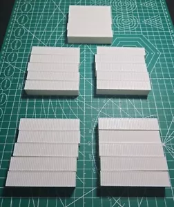 1/160 N Scale 25 Pack 40ft Shipping Containers White FREE SHIPPING - Picture 1 of 5