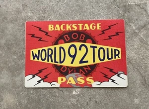 Bob Dylan 1992 Backstage Pass Otto - Bild 1 von 2