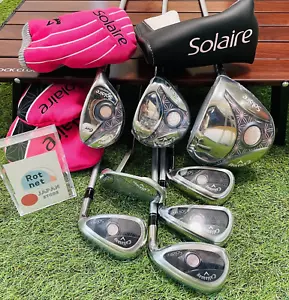 Callaway Ladies Solaire Full Club Set 8Pcs RH No caddy bag NEW Current product - Picture 1 of 23