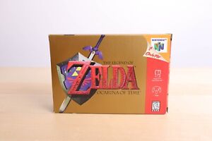 The Legend of Zelda Ocarina of Time N64 boîte & manuel seulement