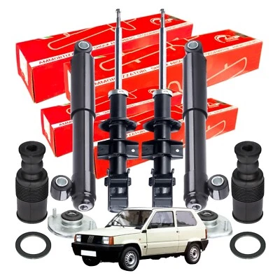 Ammortizzatori Fiat Panda 141 4X4 1000 1100 Trekking Cuffie Supporti Cuscinetti - Bild 1 von 4