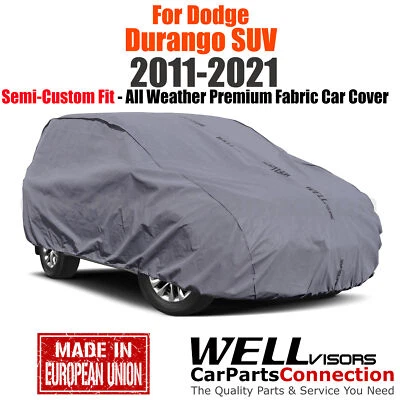 WellVisors Durable All Weather Car Cover For 2011-2025 Dodge Durango SUV - Image 1 of 4
