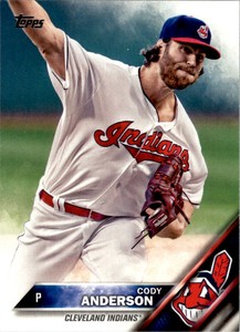2016 Topps Update #US264 Cody Anderson Cleveland Indians