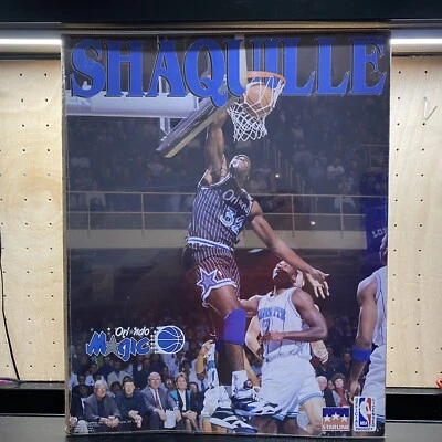 Vintage Shaq 1993 Orlando Magic NBA Rookie Year Starline Poster 16x20 - Image 1 of 3
