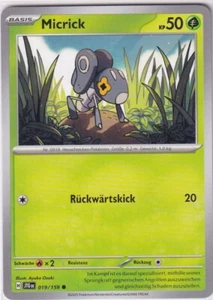 Pokemon Travel Companions JTG 19/159 Micrick German - Picture 1 of 2