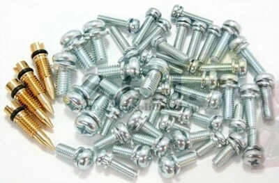 JUEGO COMPLETO DE TORNILLOS PARA CARBURADOR HONDA CB750K CB900 + 4 TORNILLOS DE DRENAJE 78 - 83 Foto 1 de 4