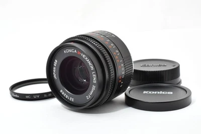 Konica M-Hexanon 35mm F/2 Lens Leica M Mount From JAPAN #2654636 - Image 1 of 4