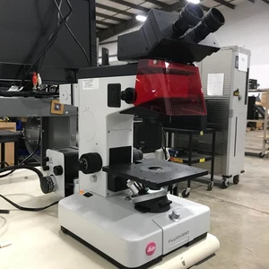 Leitz Fluovert Inverted Phase Fluorescence Lab Microscope 090-123.012 - Picture 1 of 24