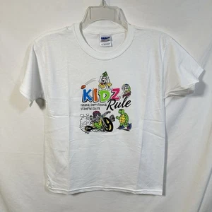 Traverse City Michigan National Cherry Festival Kids Rule Youth Medium T-Shirt M - Picture 1 of 9