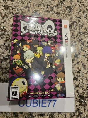 Persona Q Shadow of the Labyrinth Wild Cards Premium Edition Nintendo 3DS NEW US - Image 1 of 4