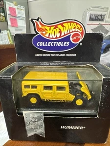 Hot Wheels Black Box Hummer H1 1/64 Scale Diecast New Toy Car Display - Picture 1 of 1