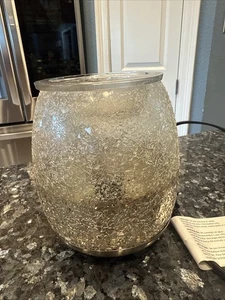 Calentador Scentsy Glisten plateado nuevo en caja - Imagen 1 de 4