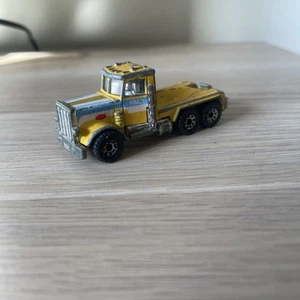 B536 Vintage 1981 Matchbox Macao Peterbilt Construction Lesney Superfast 1:80 - Picture 1 of 2