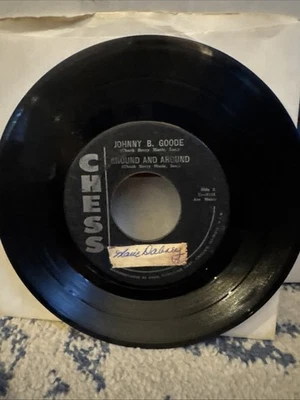 Chuck Berry - Johnny B. Goode - 1958 Rock 'n' Roll 45 on CHESS - Image 1 of 3
