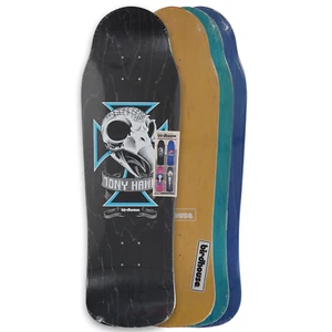 Birdhouse Old School Hawk Skull 2 Tony Hawk 9.75" Shaped Skateboard Deck - Bild 1 von 10