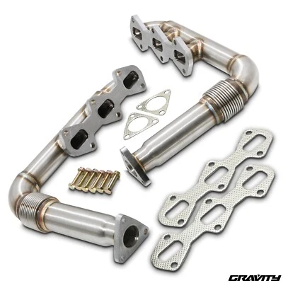 3MM EDELSTAHL AUSPUFFKRÜMMER FÜR AUDI A4 B8 A5 8T 3.0 TDI V6 05-16 - Bild 1 von 4