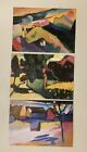 Postkarten Set, Murnau , Berg / Sommer Landschaft, Naturstudie W. Kandinsky, Neu