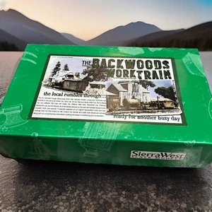 Sierra West Scale Models: Backwoods Work Train - Some Really Fine HO Miniatures! - Picture 1 of 7