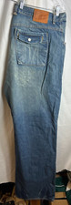 Vintage Nike Blue Ribbon Sports Button Fly denim jeans Men 42x36 USA Snap BRS