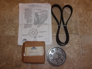 NOS Ford Motorsport SVO 2.3 4 Cyl Lima Adjustable Cam Gear Sprocket & Belt - Picture 1 of 5