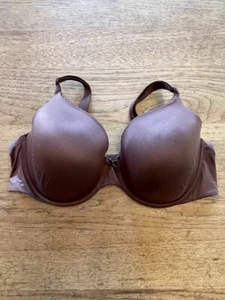 Reggiseno Victoria's Secret Ganache Marrone 34G Body By Victoria Copertura Completa VS - Foto 1 di 2