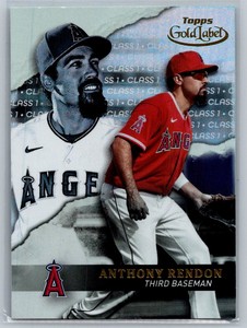 2020 Topps Gold Label Anthony Rendon Los Angeles Angels #4