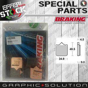 Set Pastillas Freno Delantero Pad BRAKING Sinterizado 947CM55 BMW S 1000 R / RR - Imagen 1 de 1