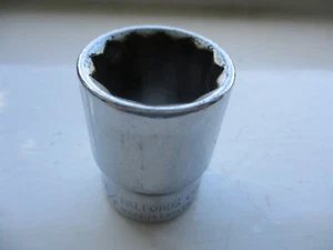 HALFORDS 15/16" AF STECKSCHLÜSSEL - 1/2" ANTRIEB - CHROM VANADIUM - SJA30 MADE IN ENGLAND - Bild 1 von 7