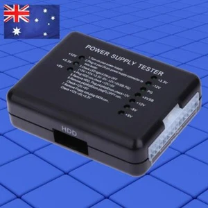ATX Power Supply PSU Tester with 20/24 Pin SATA & Molex HDD Connector for PC - Afbeelding 1 van 5