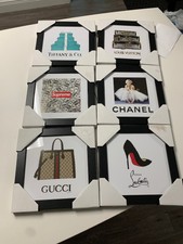 FAIRCHILD PARIS TIFFANY LOUIS VUITTON GUCCI LOUBOUTIN CHANEL SUPREME WALL ART