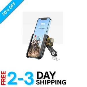 Motorcycle Phone Mount with 360° Rotation - Quick Release for 3.5-7.0" Devices - Photo 1 sur 9