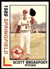 1989 Best Scott Broadfoot Springfield Cardinals #6