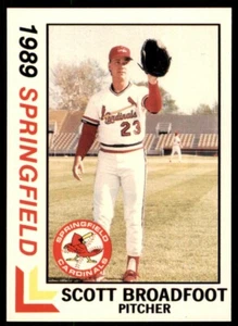 1989 Best Scott Broadfoot Springfield Cardinals #6 - Picture 1 of 2