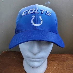 Vintage Indianapolis Colts PUMA NFL Pro Line Authentic Team Apparel Hat Cap π - Picture 1 of 10