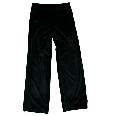 Daniel Hechter Mujer Terciopelo Nicki Pantalón Amplio Comfort Talla 36 L32 Negro - Imagen 1 de 4