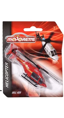 Majorette Helicopter Bell 429 GlobalRanger Fire Brigade 909 322A 1:64 Scale Toy - Image 1 of 2