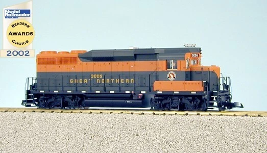 USA Trains G Scale R22463 - GREAT NORTHERN (GREEN/ORANGE) GP30 Locomotive - Image 1 of 1